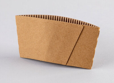 KRAFT COFFEE CUP SLEEVE
